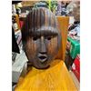Image 1 : Carved mask 19" tall