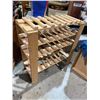Image 1 : Wine rack measures 33" x 14" approximately 33 inches