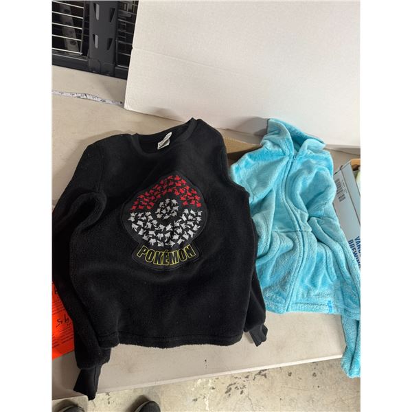 Youth medium, soft, fuzzy tops