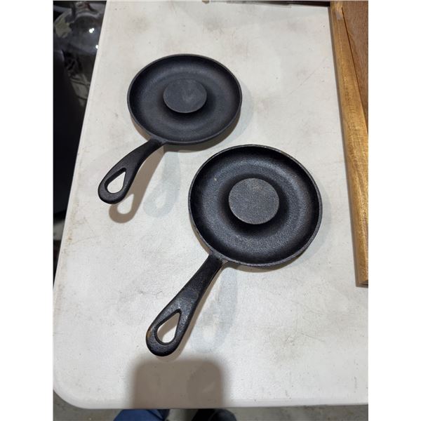 Cast iron donut pans