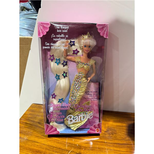 Barbie jewel hair mermaid