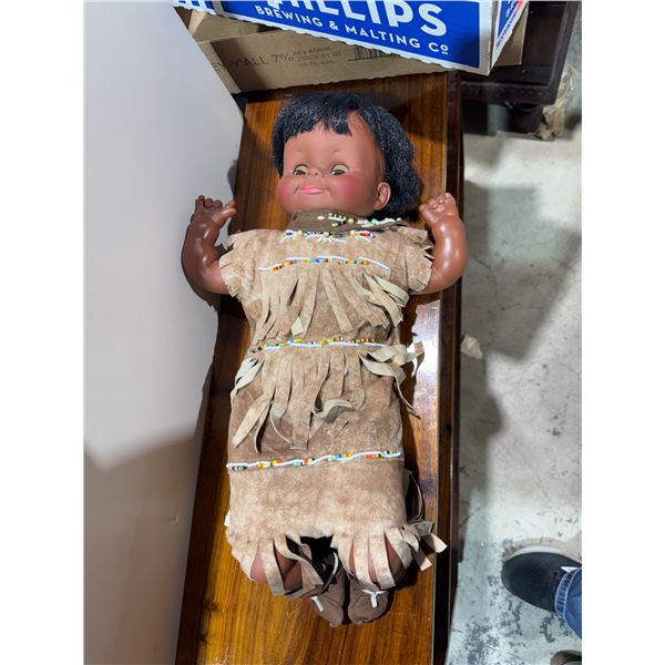 Vintage first Nations doll