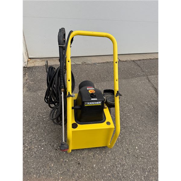 Karcher electric pressure washer. Works well