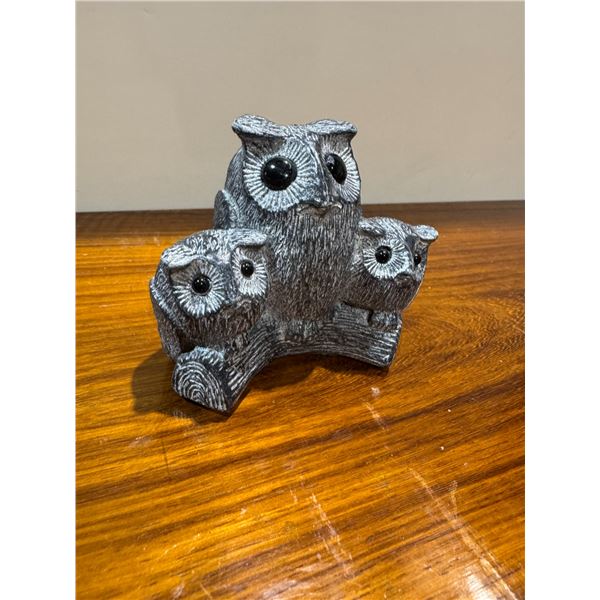 Owl carving