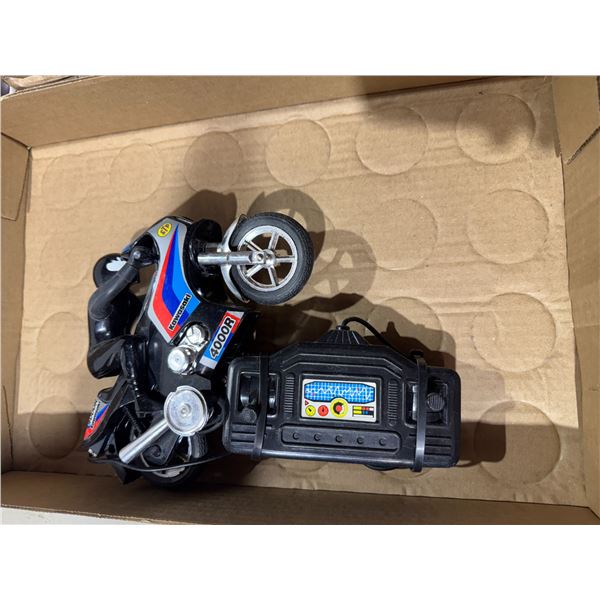 Remote control, bike toy