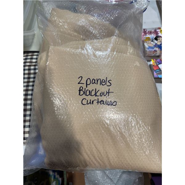 2 panels, blackout curtains