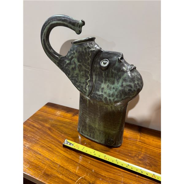 And. Z. Stylized pot.