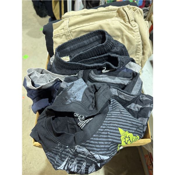 Assorted men's clothing