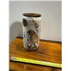 Image 1 : Signed  pottery vase 7 1/4 inches tall