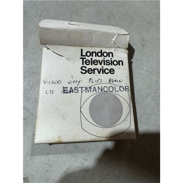 Vickers Vinny flies again film reel