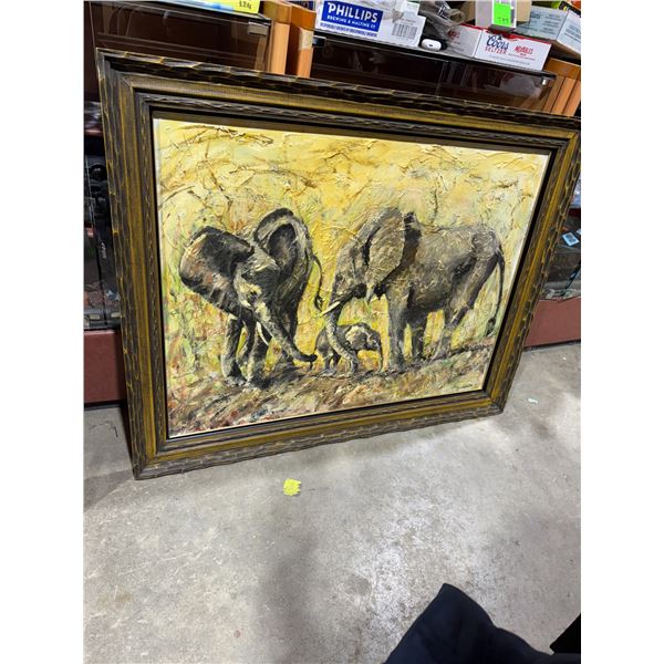 Lipton elephant painting