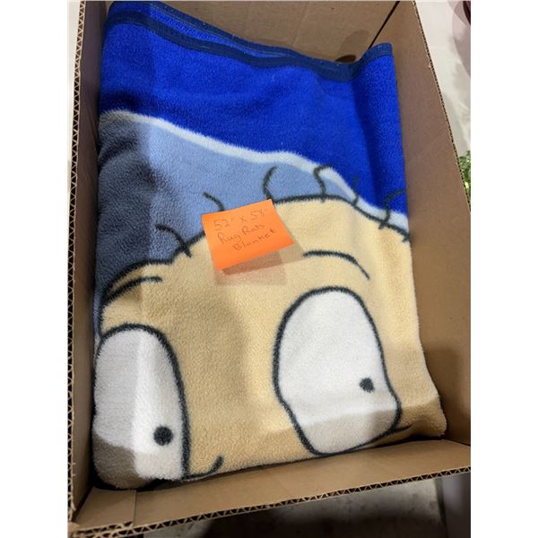 Rugrats blanket 52" x 58"