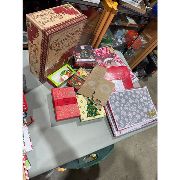 Christmas boxes