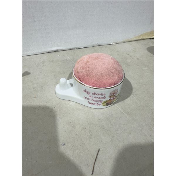 Strawberry shortcake, pen cushion