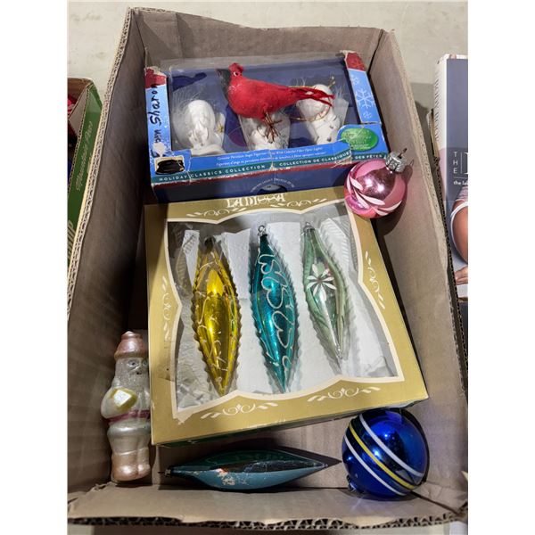 Christmas ornaments vintage