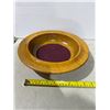 Image 1 : Handcrafted maple offering plate signed