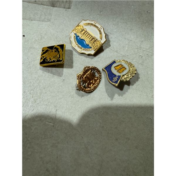 Russian lapel pins