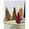 Image 1 : Wood tree decor