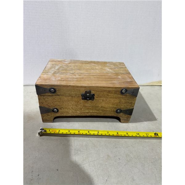 Wood box made in India