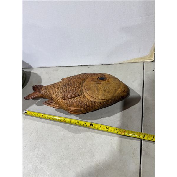 Carved fish