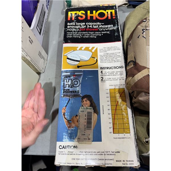 Extra large capacity, water, shower, bladder