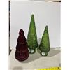 Image 1 : Glass Christmas trees
