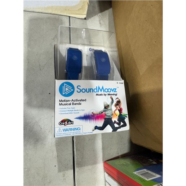 Motion activated, music bandz