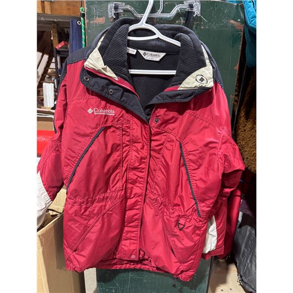 Columbia winter coat size large/extra large?