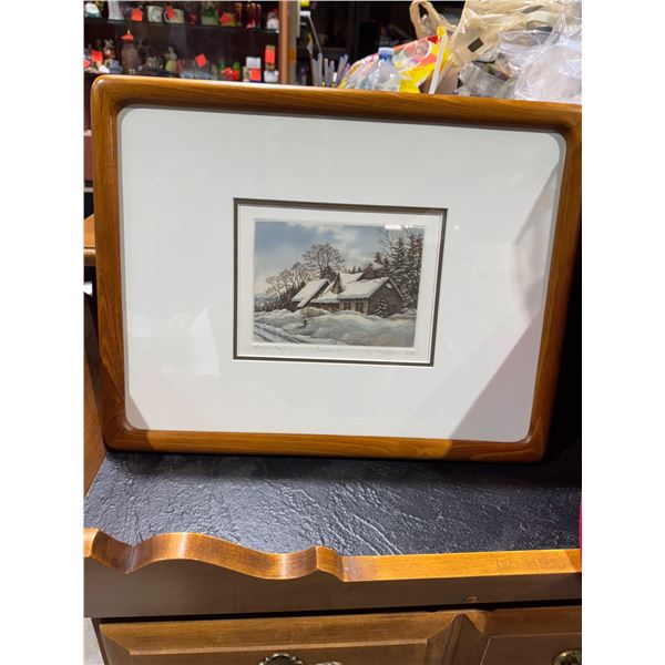 Snowed in artist proof