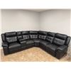 Image 1 : Leather sectional 103" x 111"