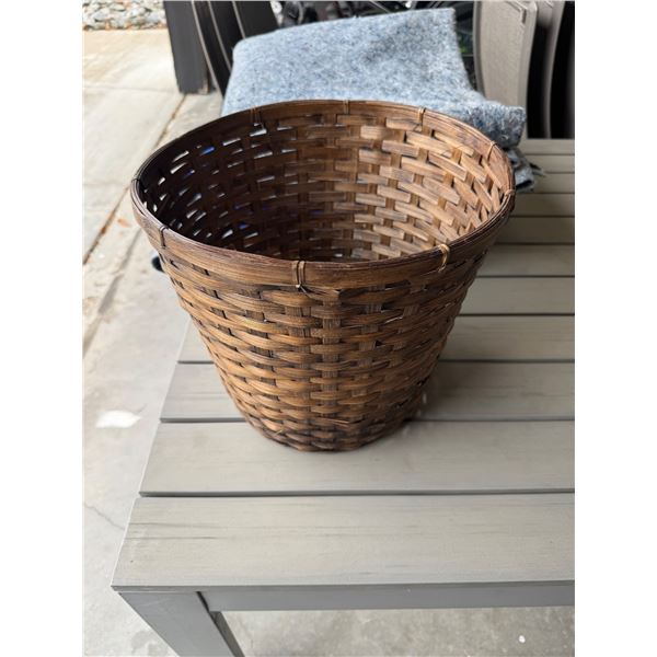 bamboo waste basket