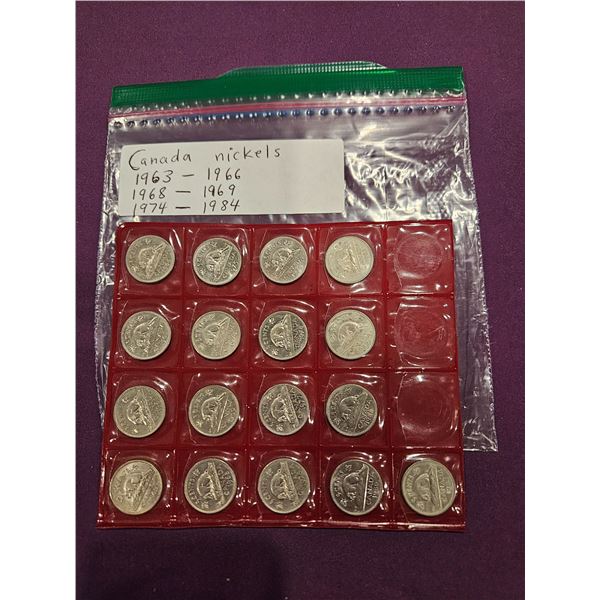 Canada Nickels