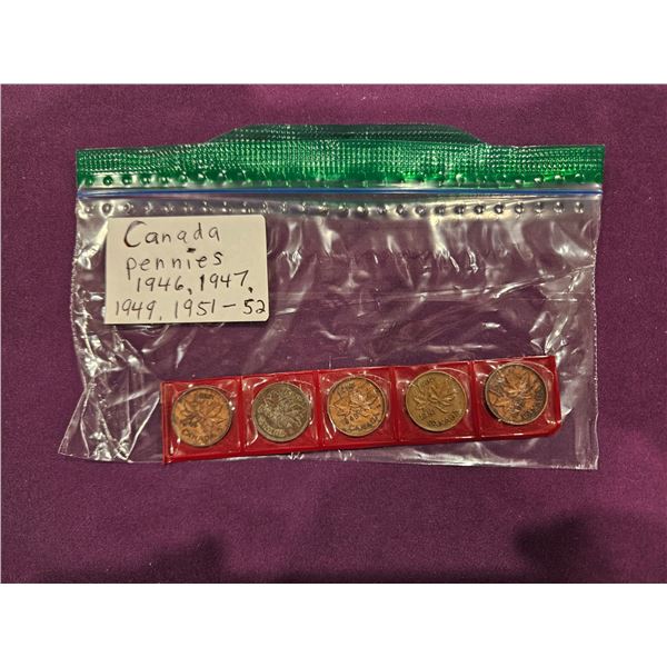 Canada Pennies
