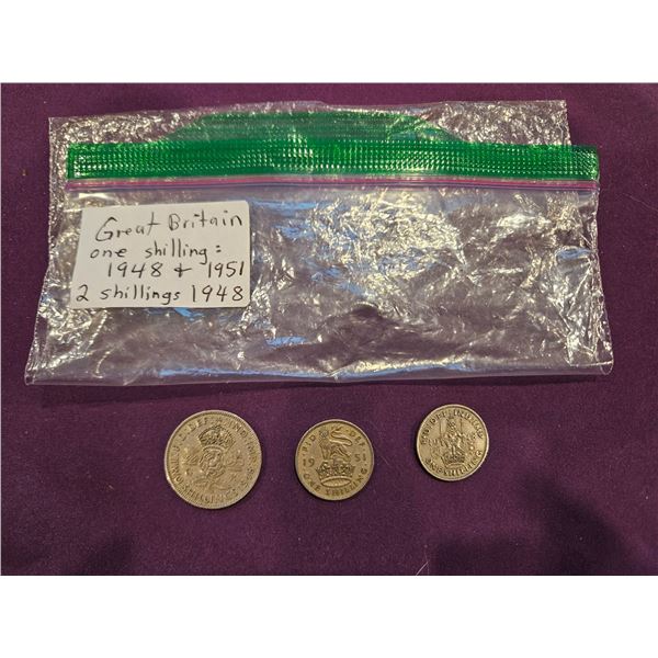Great Britian Shillings