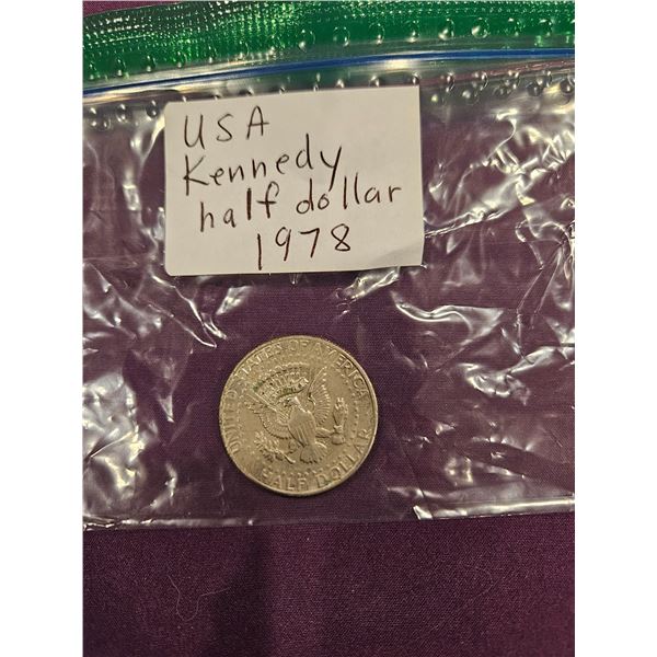 1978 USA Kennedy half dollar