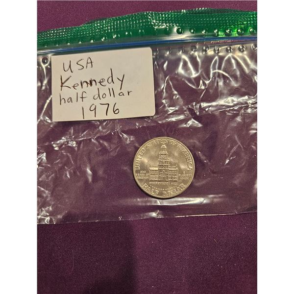 1976 USA Kennedy half dollar