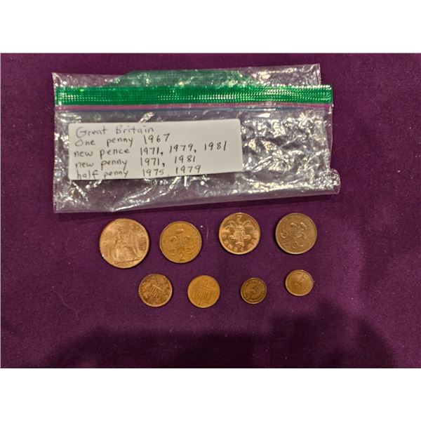 Great Britian coins