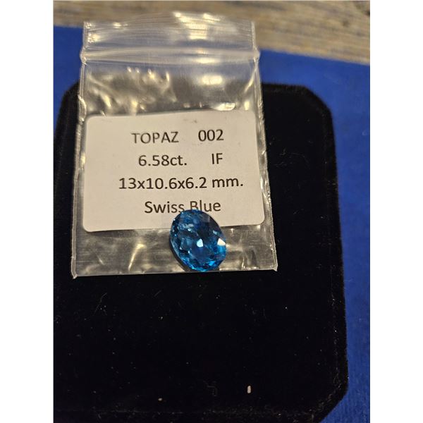 Swiis Blue Topaz stone