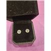 Image 1 : Simulated diamond earrings
