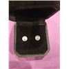 Image 1 : Simulated diamond earrings
