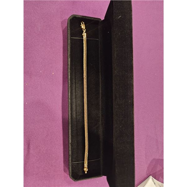 Gold plated bracelet