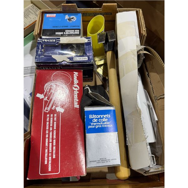 Door related items and hammer