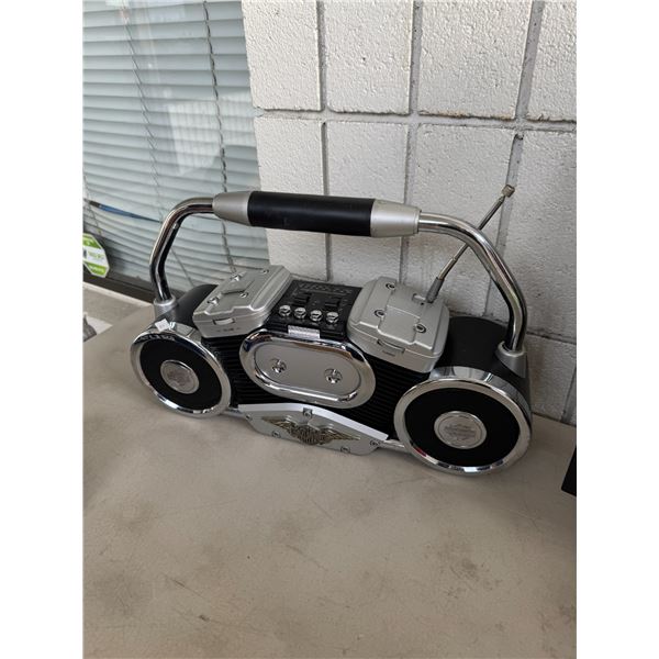 Harley Davidson motorcycle Radio