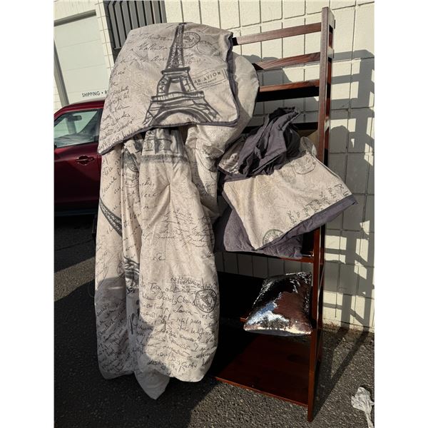 7 pc Paris, bedding, double bed