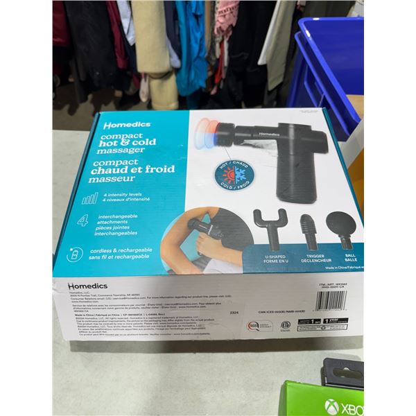 Home medics, compact, hot, and cold massager