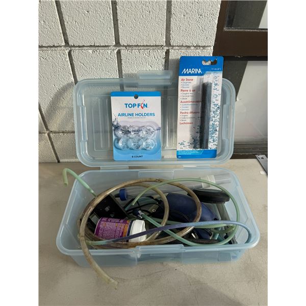 Aquarium related items