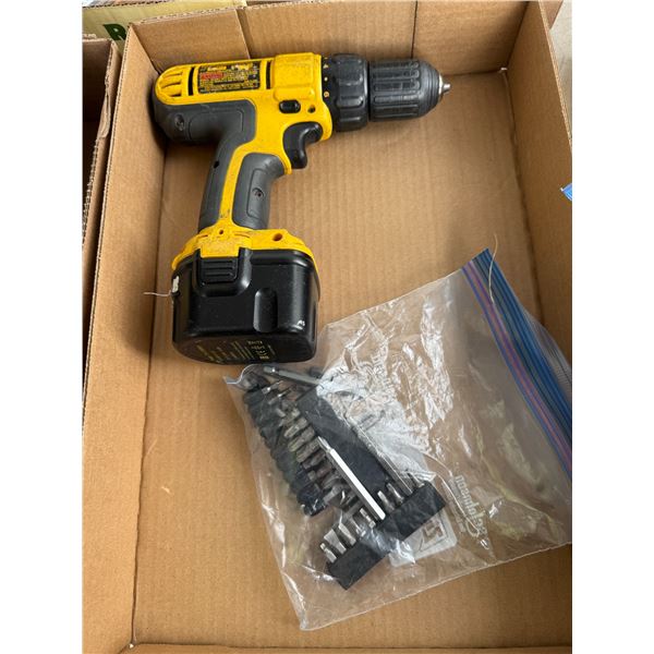Dewalt drill and bits