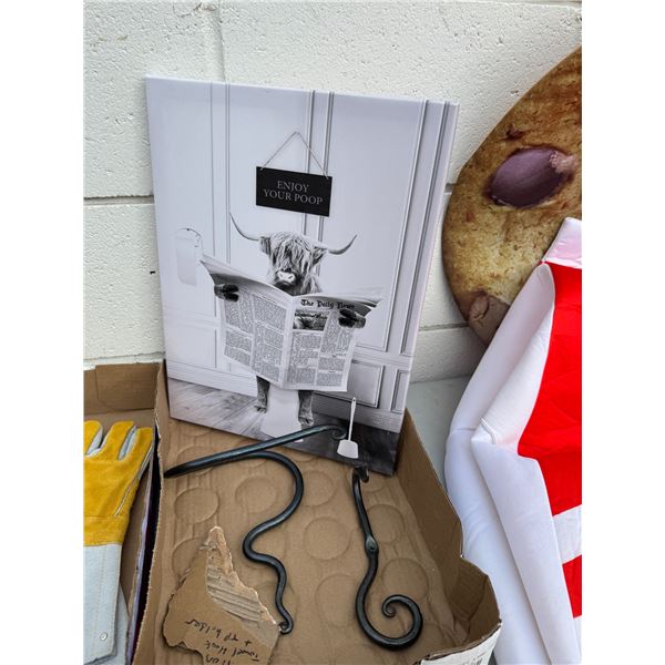 Enjoy your poop, sign, and other decor