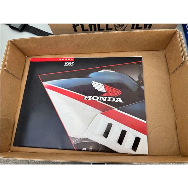 1985 Honda vehicle advertising