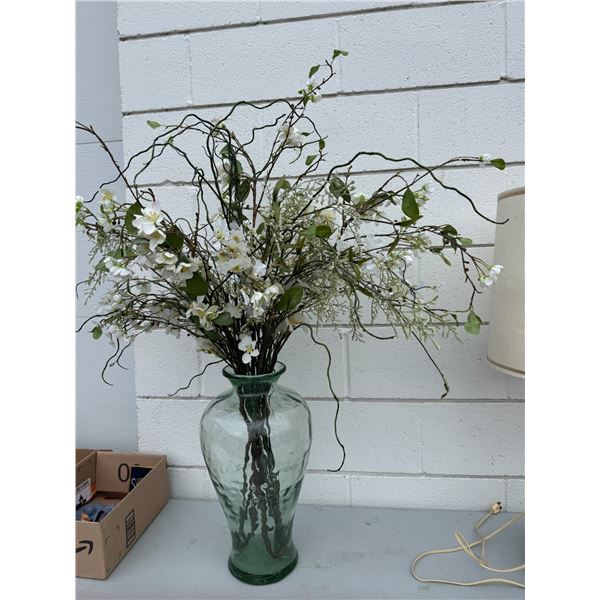 Vase and floral decor